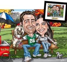 Amazon egift cards can be personalized to send your parents a custom anniversary gift with an. Anniversary Gifts Custom Anniversary Caricatures From A Photo