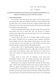 Check spelling or type a new query. Nama Dwi Ambaretno Ningtyas Nim 2012083001 Faktor