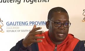 Gauteng education mec panyaza lesufi, who took to twitter to vent his fury over what he suspected to be an old sa flag in the crowd at the rugby world cup. Watch Mec Panyaza Lesufi Briefs The Media Following The Death Of A Pupil Iniafrica
