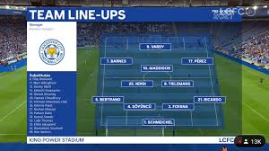 Maybe you would like to learn more about one of these? Leicester City Lineup Vs Villarreal Fantasypl