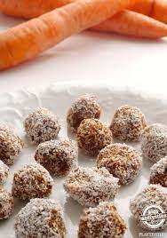 Carrot , or gajar , is one of the most versatile root vegetables you can find. No Bake Carrot Balls Snacks Food Raw Food Recipes