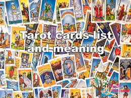 When learning the tarot, it's essential to understand the symbolic meaning of the 4 tarot card suits. List Of Tarot Cards In Order Health Manifested
