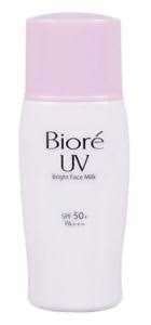 I own the biore bright sunscreen and believe it would work very well for oily skin. Biore Uv Bright Milk Spf 50 Pa Ingredients Explained