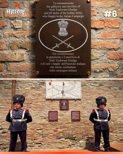 Italy remembers him. Most of India doesn't. 🇮🇳🇮🇹 During World War II, a young soldier from Maharashtra displayed such extraordinary courage on the battlefields of Italy that a memorial was later built