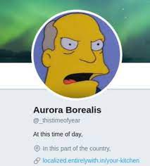As if from heaven itself, great curtains of delicate light hung and trembled. Simpsons Quotes On Twitter Good Lord What Is Happening In There Aurora Borealis Aurora Borealis At This Time Of Year At This Time Of Day In This Part Of The Country