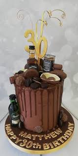 30th Birthday Cake For Him Jack Daniels Chocolate Drip Cake With Jack Daniels Mini Bottles Chocolate Birthday Cake For Men Golf Birthday Cakes Amazing Cakes