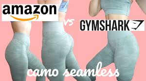 gymshark camo seamless dupe on amazon