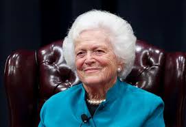 Resultado de imagen de Barbara bush