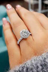 27 White Gold Engagement Rings To Conquer Your Love Round Halo Engagement Rings Best Engagement Rings Dream Engagement Rings