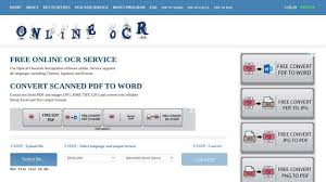 Free online ocr service that allows to convert scanned images, faxes, screenshots, pdf documents and ebooks to text, can process 122 newocr.com is a free online ocr (optical character recognition) service, can analyze the text in any image file that you upload, and then convert the text. Free Online Ocr Convert Pdf To Word Or Image To Text