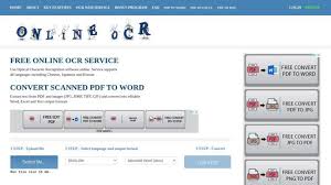 Various blog articles will help to give you a headstart: Free Online Ocr Convert Pdf To Word Or Image To Text