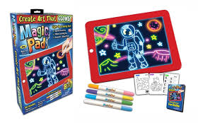 Up To 20 Off On Magic Pad Light Up Drawing Pad Groupon Goods