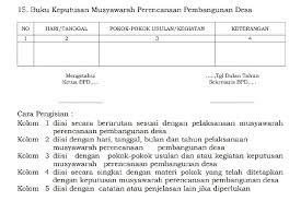 Format jenis buku administrasi bpd dan laporan kinerja bpd dalam permendagri no. Contoh Buku Ekspedisi Bpd