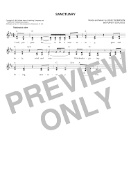 Sanctuary By Randy Scruggs John Thompson Hal Leonard Prima Music