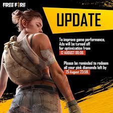 Collect your favorite prizes right now !! Garena Free Fire Gets An Update No More Ads In The Game Now