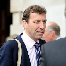 Former Hampshire cricketer and TV presenter Mark Nicholas attends the  memorial Service for Tony Greig, in London,