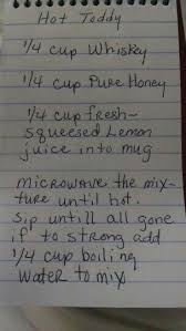 Hot Toddy Hot Toddy Recipe For Colds Toddy Recipe Hot Toddies Recipe