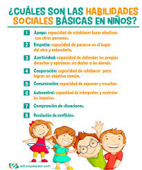 Se denomina desarrollo social a la circunstancia en donde una sociedad adquiere mejores el desarrollo social debe ser uno de los objetivos centrales que la política de un país debe tener. Habilidades Sociales Basicas En Los Ninos