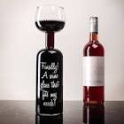 M BigMouth Inc Ultimate Wine Bottle Glass: Bar Tools