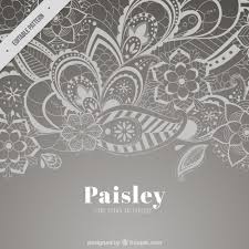 Download Free Grey Paisley Floral Background Svg Dxf Eps Png Best Free Svg Files Download