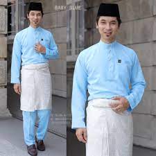 Kebaya biru muda, kebaya cantik. Discounts And Promotions From Butikarina Shopee Malaysia