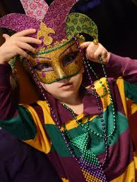 Pre-K kids, parents celebrate Mardi Gras at Methodist dayschool