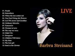 Disco 80 Various Artists 25 Original Hits Of The 80 S Barbra Streisand Greatest Hits Live Barbra Streisand Best Songs Youtube With Images Best Songs Songs To Sing Z Music