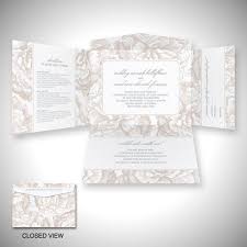 Bed Of Roses Self Mailer Wedding Invitation Einvite Com Dive In The Bed Of Roses With This Self Wedding Invitations Wedding Invitation Envelopes Invitations