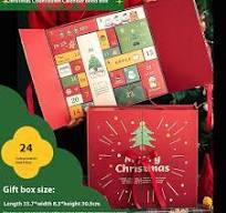 DIY Christmas Advent Calendar Box – 24 Days Countdown Gift for Kids & Teens