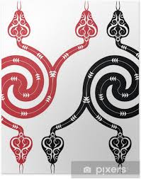 Snakes are perfect tattoo subjects, don't you agree? Poster Doppelkopf Snake Tattoo Pixers Wir Leben Um Zu Verandern