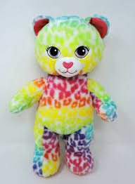 Build A Bear Leopard Wild Style Rainbow Cheetah Plush Cat Spots 17 Soft Toy Buildabear Alloccasion In 2020 Build A Bear Bear Plush Toy Soft Toy