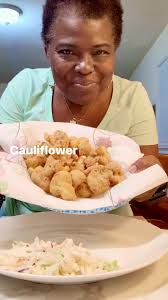 Y’all, Fried Cauliflower So Good. #reels #fried #cauliflower