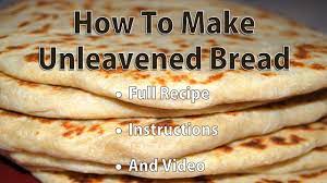 Cut into 4 x 5 rectangles. How To Make Unleavened Bread Recipe In Description Youtube