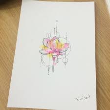 Here is one design that pays homage to the mandala tattoos on thigh. Tatouage Lotus 1000 Idees Sur Le Theme Watercolor Lotus Tattoo Sur Pinterest Flower Tattoos Watercolor Lotus Tattoo Lotus Flower Tattoo