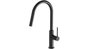 Champagne round kitchen mixer tap. Buy Phoenix Vivid Slimline Pull Out Sink Mixer Matte Black Harvey Norman Au