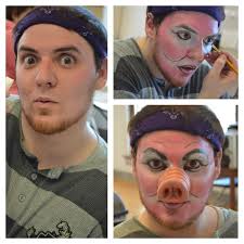 Shrek make up workshop: The 3 Little Pigs #sltshrek