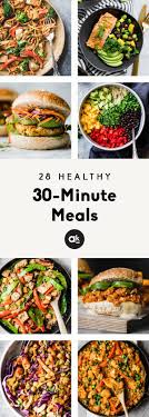 Healthy 30 Minute Meals To Make Asap 30 Minute Meals Healthy 30 Minute Meals Workout Food