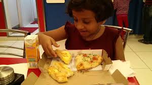 Neha - Eating Dominos Pizza Juniors Joy Box - 13 Sep 2014 - YouTube