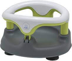Product title baby bathtub seat, baby bath chair newborn baby bathtub learning seat tub ring seat for boys & girls average rating: Rotho Babydesign Bath Seat With Hinged Ring And Child Safety Lock 7 16 Months Up To 13 Kg Bpa 35 X 31 3 X 22 Cm Grey White Apple Green Amazon Co Uk Baby Products