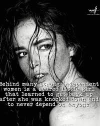 Her journey has never been an easy one- in fact, she never really had a  choice