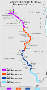 Upper Mississippi River Navigation Charts Mississippi