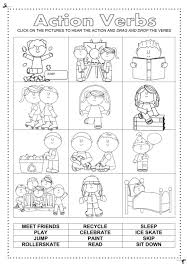 Action Verbs Interactive And Downloadable Worksheet Check Your Answers Online Or Send Them To Your Teacher Action Verbs Worksheet Action Verbs Bucket Filling