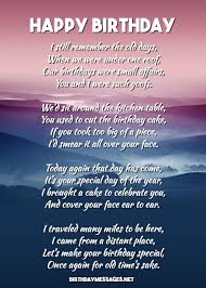 Maybe you would like to learn more about one of these? Sentimental Birthday Poems Sentimental Birthday Messages