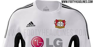 Jako bayer 04 leverkusen herren heim trikot 2020/21 schwarz/weiß. Bayer Leverkusen 15 16 Trikots Veroffentlicht Nur Fussball