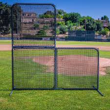 Franklin 60 quikset multiposition pitch return baseball softball net new. Collapsible L Screen Training Screen Easton