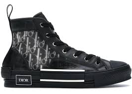 Обувь диор, ботинки диор, кеды, обувь dior, ботинки dior. Dior B23 High Top Canvas Oblique Black 3sh118yjp H960