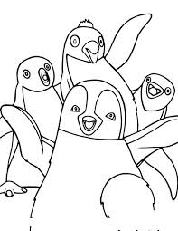 Happy Feet Erik And Friends Coloring Pages Bulk Color In 2020 Coloring Pages Coloring Pages For Kids Coloring For Kids