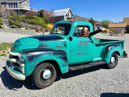 Image result for Vineyard Green 1955 Truck
