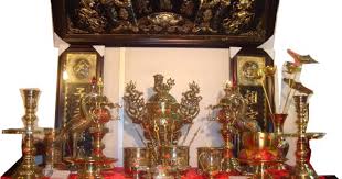 Phong thủy ban thờ: Ban thờ hướng tài ...