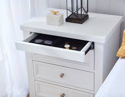 Olivia Bedside Table 3 Drawer White Bedroom Furniture Forty Winks White Bedside Table White Bedroom Furniture Furniture